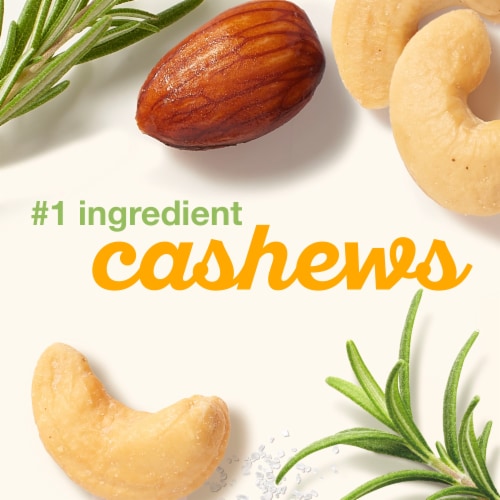 KIND Savory Rosemary Nuts & Sea Salt Nut Bars Perspective: left