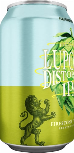 Firestone Walker Luponic Distortion IPA Beer Perspective: left