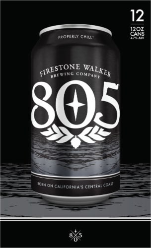 Firestone Walker 805® Original Blonde Ale Craft Beer Pack Perspective: left