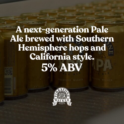 Firestone Walker Seasonal Craft Beer Perspective: left