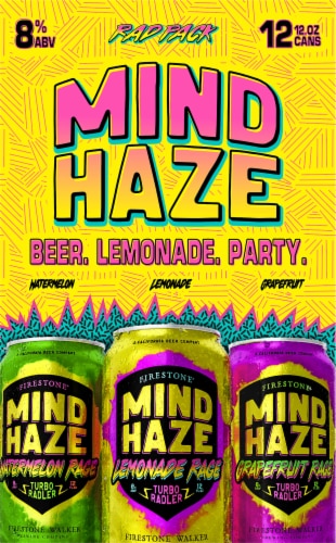 Firestone® Mind Haze Cans Perspective: left