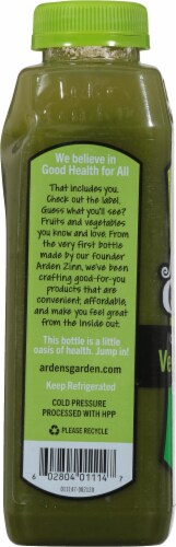 Arden's Garden Spinach Slam Cold Pressed Vegetable Juice Perspective: left