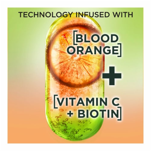 Garnier Fructis Grow Strong Thickening Conditioner for Fine Hair with Biotin & Vitamin C Perspective: left