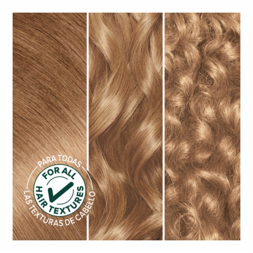 Garnier Nutrisse Nourishing Permanent Hair Color 80 Medium Extra Ash Blonde Perspective: left
