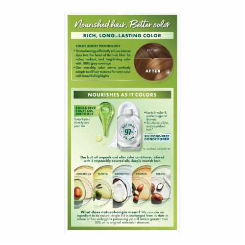 Garnier Nutrisse Nourishing Permanent Hair Color 70 Dark Natural Blonde Perspective: left