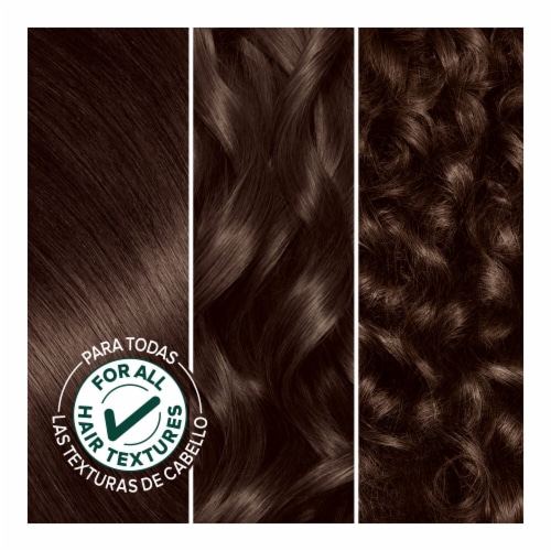 Garnier Nutrisse Nourishing 40 Dark Brown Dark Chocolate Hair Color Creme Perspective: left