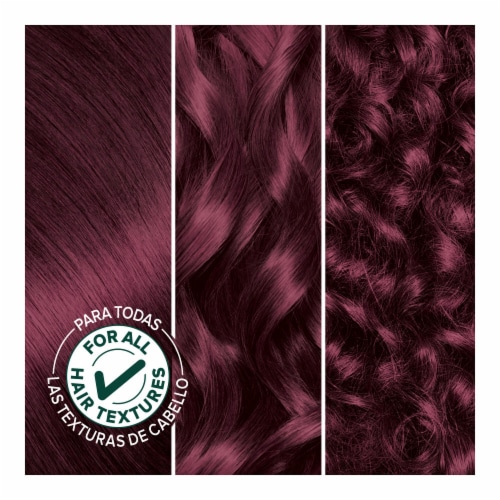 Garnier Nutrisse Nourishing Permanent Hair Color 362 Darkest Berry Burgundy Perspective: left