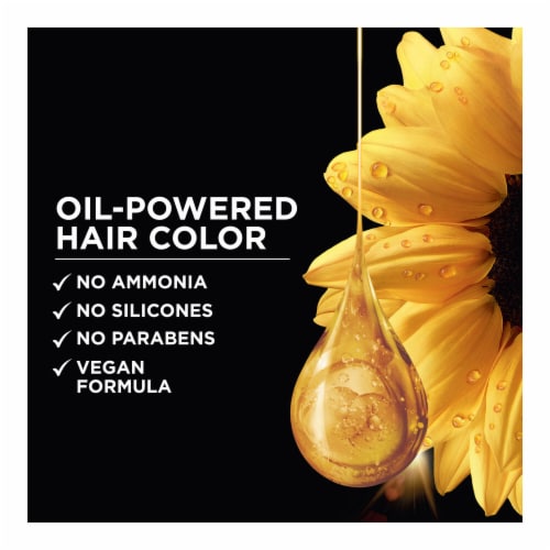 Garnier Olia Oil Powered Permanent Hair Color 7.45 Intense Fire Ruby Perspective: left