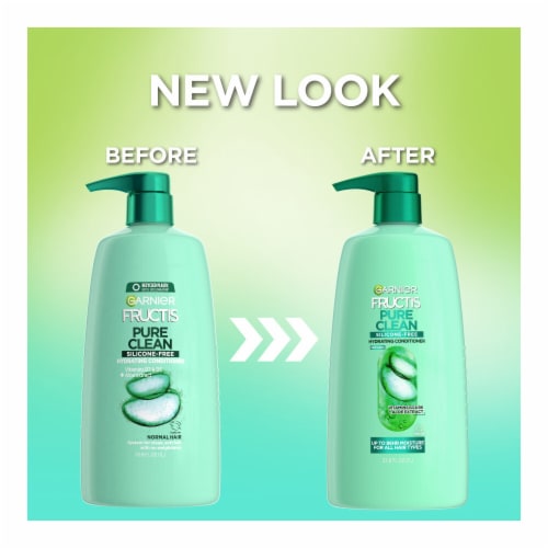 Garnier Fructis Pure Clean Hydrating Conditioner Perspective: left