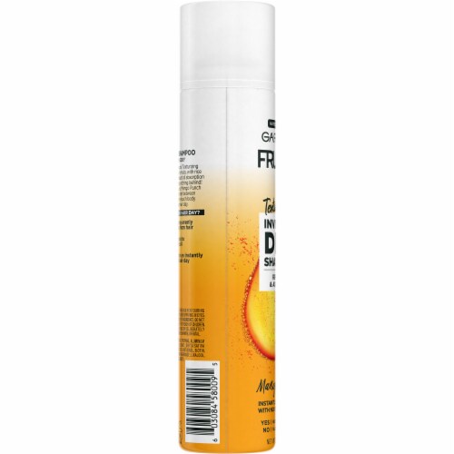 Garnier Fructis Texturizing Invisible Mango Punch Dry Shampoo Perspective: left
