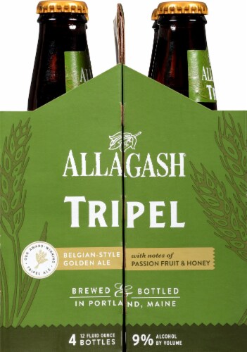 Allagash® Tripel Belgian Style Golden Ale Perspective: left