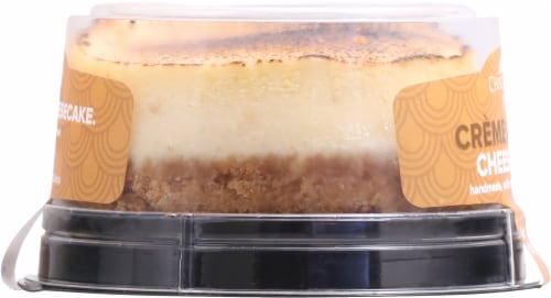 Chuckanut Bay Foods Creme Brulee Cheesecake Perspective: left