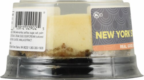Chuckanut Bay® Foods 3-Inch Gluten Free New York Cheesecake Perspective: left