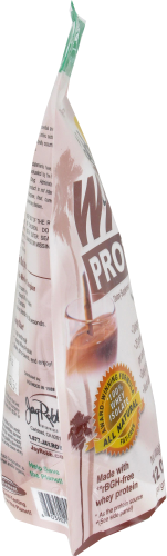 Jay Robb Chocolate Whey Protein Powder Perspective: left