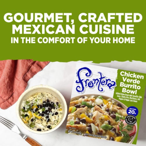Frontera® Chicken Verde Bowl Frozen Meal Perspective: left
