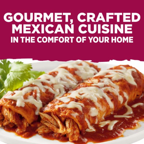 Frontera Red Chile Mild Enchilada Sauce With Roasted Tomato And Garlic Perspective: left