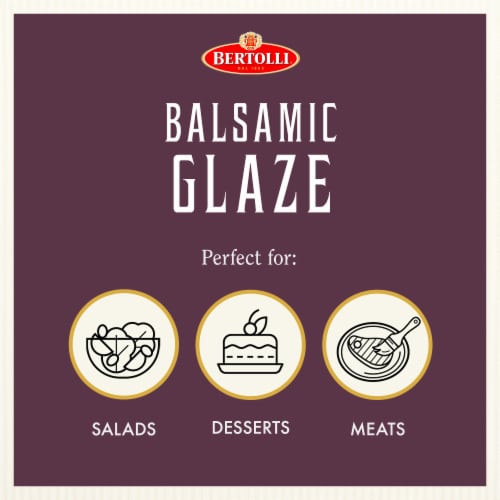 Bertolli Balsamic Glaze Vinegar Perspective: left