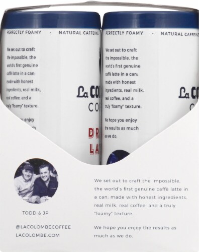 La Colombe® Draft Latte Coffee Drink Perspective: left