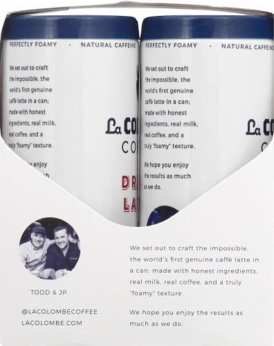 La Colombe® Draft Latte Coffee Drink Perspective: left