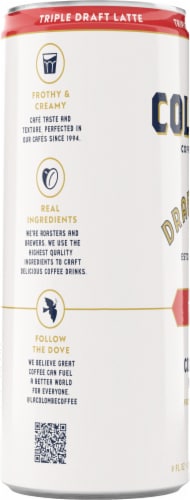 La Colombe® Triple Draft Latte Perspective: left