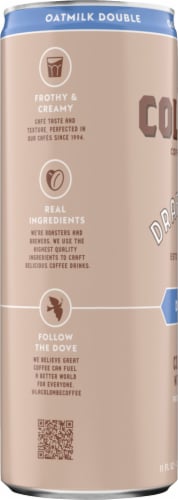La Colombe® Draft Oat Milk Double Latte Individual Can Perspective: left