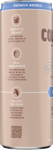 La Colombe® Draft Oat Milk Double Latte Individual Can Perspective: left