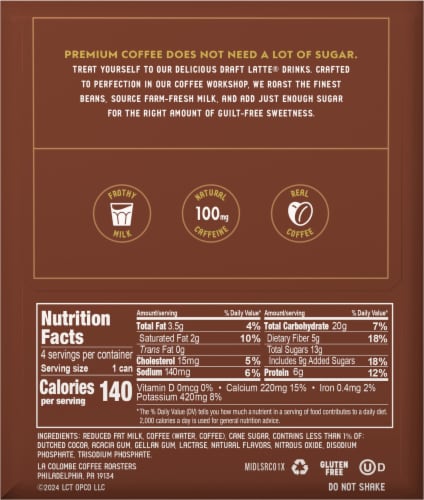 La Colombe® S'mores Draft Latte Pack Perspective: left