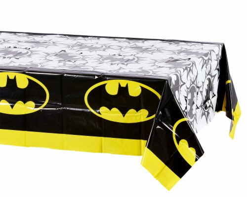 American Greetings Batman Plastic Table Covers Perspective: left