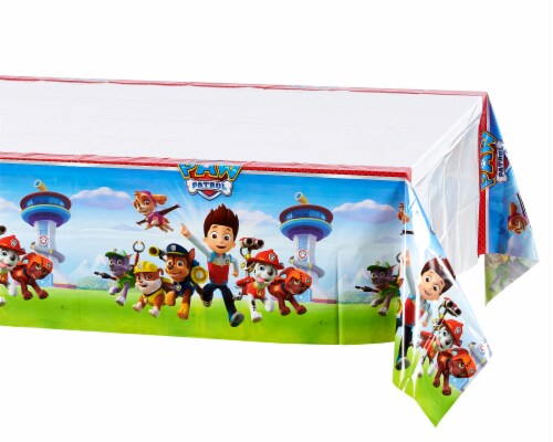 American Greetings Paw Patrol Plastic Table Covers Perspective: left