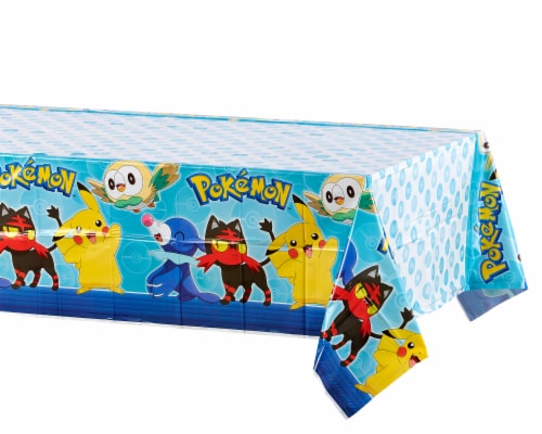American Greetings Pokemon Plastic Table Covers Perspective: left