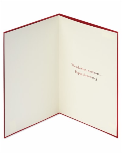 Papyrus Anniversary Card (Sailboat) Perspective: left