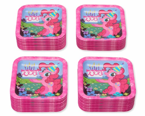 American Greetings Confetti Birthday Party Dinner Plates Perspective: left