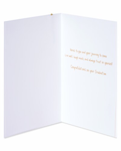 Papyrus Graduation Card (Better Things Ahead) Perspective: left