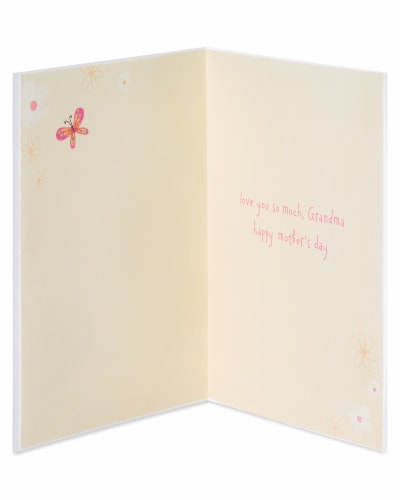 Papyrus Mother's Day Card for Grandma (Colorful Birds) Perspective: left