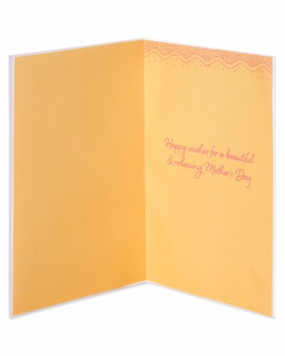 Papyrus Mother's Day Card (Floral Pineapple) Perspective: left