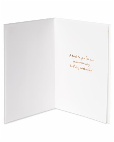 Papyrus Funny Birthday Card (Wine) Perspective: left