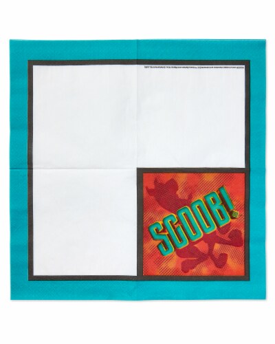 American Greetings Scoob Paper Lunch Napkins Perspective: left