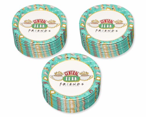 American Greetings Friends Dessert Plates Perspective: left