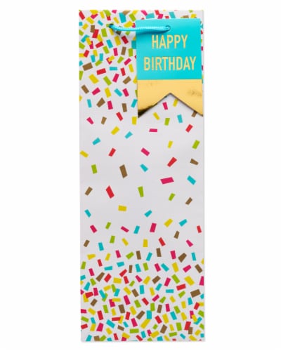 American Greetings #9 All Occasion Confetti Beverage Bag Perspective: left