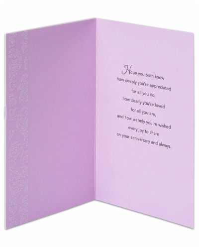 American Greetings Anniversary Card for Couple (You're Both So Special) Perspective: left
