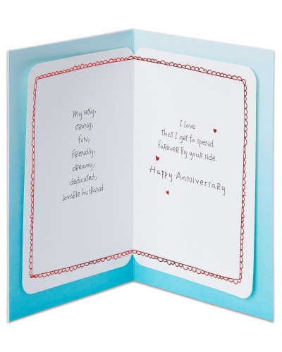 American Greetings Anniversary Card for Husband (Melts My Heart) Perspective: left