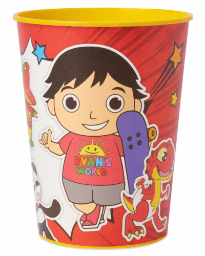 American Greetings Ryan's World Plastic Party Cups Perspective: left
