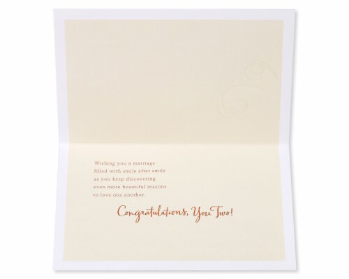 American Greetings #58 Wedding Card (Happy Newlyweds) Perspective: left