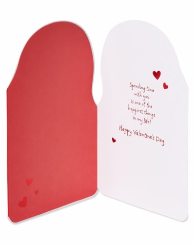 American Greetings #56 Valentine's Day Card (Puppy) Perspective: left
