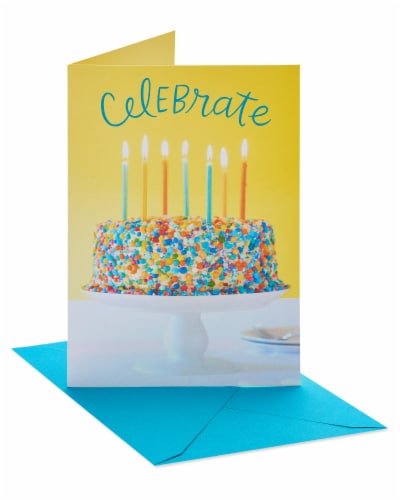 American Greetings #32 Birthday Cards (Celebrate) Perspective: left