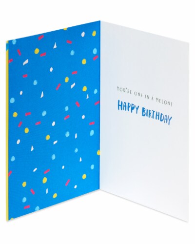 American Greetings #65 Birthday Card (One in a Melon) Perspective: left