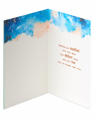 American Greetings Birthday Card for Man - Strength and Spirit (#26) Perspective: left