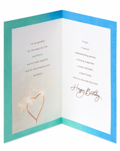 American Greetings #26 Birthday Card for Husband (Celebrate) Perspective: left