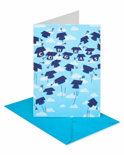 American Greetings #61 Graduation Cards for Graduates (Grad Caps) Perspective: left