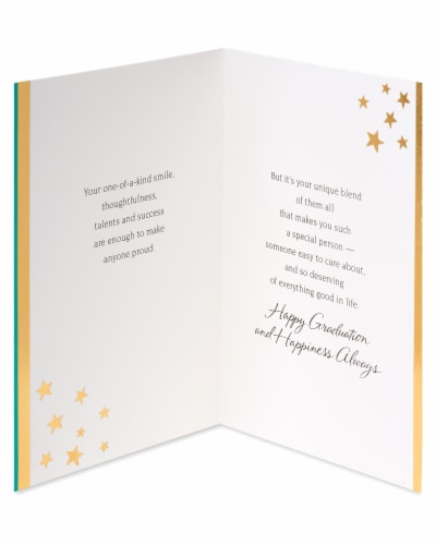 American Greetings #62 Graduation Card (Way To Go) Perspective: left